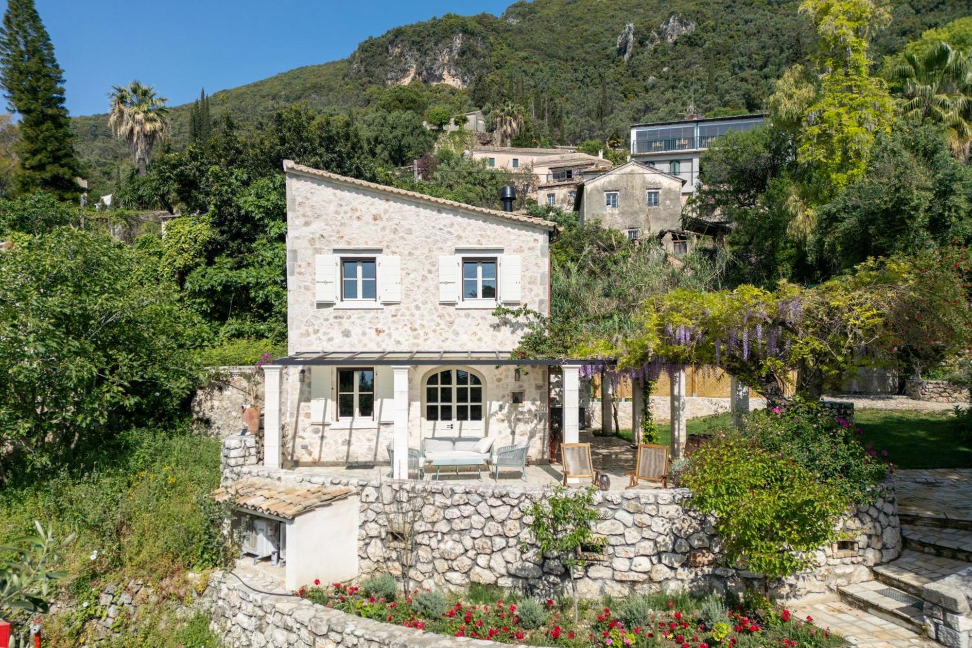 Corfu Olivestone Village With Swimming Pool Agios Markos Exterior foto